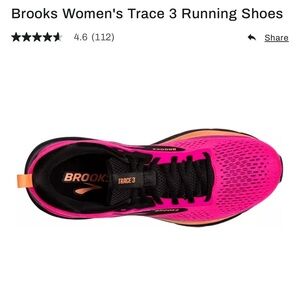 Brooks women trace running shoes
